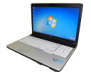 富士通 LIFEBOOK E742/FWindows7 中古ノートパソコン 15.6インチCore i5-3320M 2.6GHz/4GB/320GB/DVD-ROMWPS Office付き(旧KINGSOFT Office)