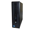 Windows10 Pro 64bit HP EliteDesk 800 G1 SFF (C8N26AV) Core i5-4590 3.3GHz 4GB 500GB DVD-ROM 中古パソコン デスクトップ 本体のみ