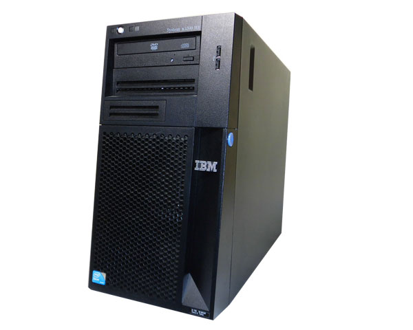 IBM System x3200 M3 7328-42J 中古サーバーXeon X3440 2.53GHz/4GB/HDDレス(別売り)