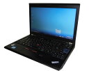 中古ノートパソコン Lenovo Thinkpad X220 4290-3L2送料無料/Windows7/無線LAN/軽量/12.5インチCorei7 2640M 2.8GHz/4GB/SSD 128GB
