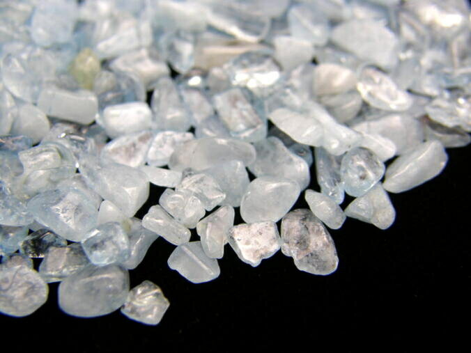 天然石|開運|ﾊﾟﾜｰｽﾄｰﾝ|浄化用ﾁｯﾌﾟ|ｱｸｱﾏﾘﾝ|さざれ石(100g)|お一人様3点まで|(ﾚﾋﾞｭｰを書く⇒購入後ﾚﾋﾞｭｰご記入約束で100g増量)|天然石|ﾊﾟﾜｰｽﾄｰﾝ|10P13jul10