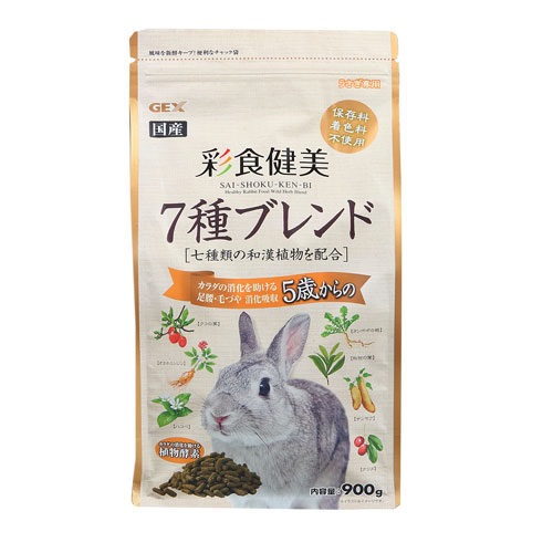 GEX　彩食健美 5歳からの7種ブレンド 900g　【05P12Oct15】...:aquapet:10025058