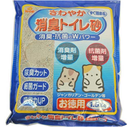 GEX　さわやか消臭トイレ砂　お徳用（1.5kg）