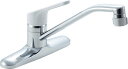 LIXIL INAX キッチン用 シングルレバー混合栓 ツーホールタイプ ノルマーレ SF-HE434S SF-HE434SN