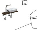 TOTO 手洗器 レストルームドレッサーセレクトシリーズ Mサイズ ミニカウンタータイプ ULA3B