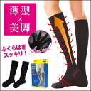 着圧ソックス【薄型美脚ソックス】加圧ソックス 着圧 ふくらは...