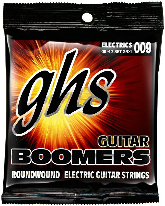 ghs BOOMERS GBXL EXTRA LIGHTghs　ブーマーズ　エレキギター弦　エクストラ・ライト　