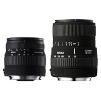 【送料無料】【即納】シグマ交換レンズ　W ZOOM SET（18-50mm/55-200mm）ペンタックスマウント