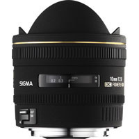 【送料無料】【即納】シグマ デジタル一眼専用レンズ 10mm F2.8 EX DC FISHEYE HSM ニコン用JAN末番7554