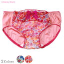 リバティプリント花柄 シフォンローレッグショーツ【Liberty KAYLIE SUNSHINE ケイリーサンシャイン】【dreamydiary】(下着/レディース/パンツ/花柄 /ボーイレッグ/ボーイレングス/ヒップハンガー/日本製/かわいい/赤/青)