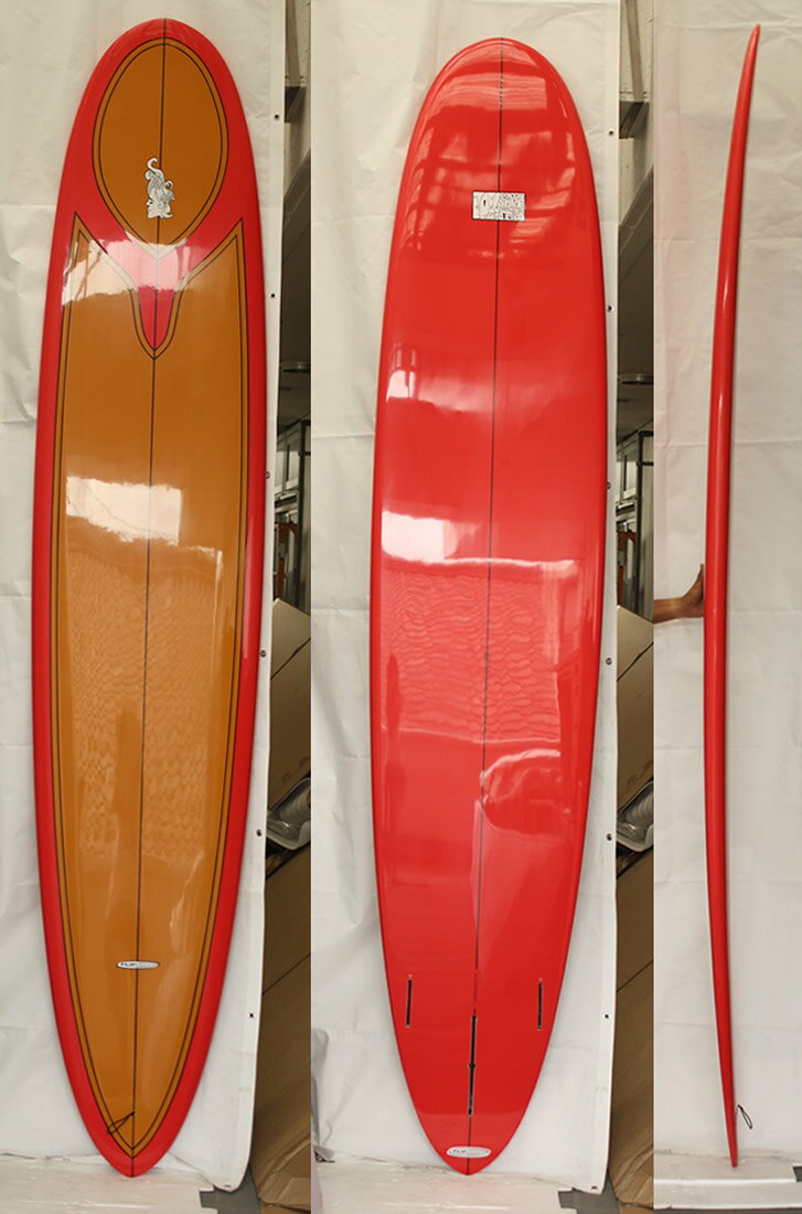 新品未使用　JOEL TUDOR ジョエル・チューダー 9'4 HPNR レッド ロングボード 高品質のサーフテック 写真の現品限り一本限定！特価アウトレット