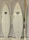 新品未使用　MARK RICHARDS　6'2'' SPIT FIRE White サーフボード フィン付 展示品特価アウトレット！　高品質のタフライト サーフテック製 マークリチャーズ サーフボード正規輸入品