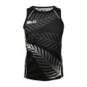 BLK トレーニングシングレット PRO AR008-296 ラグビー ブラック