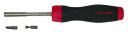 SNAP-ON スナップオン ラチェットドライバーソフトグリップ(赤)1/4"ビット用