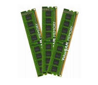 3枚組［Kingston］KTD-PE310QK3/12G サーバ・ワークステーション用メモリDELL PowerEdgeシリーズ　DDR3 PC3-8500（1066） 12GB Kit（4GB x 3） Quad Rank ECC Registered DIMM 240pin