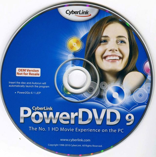 ブルーレイ対応 CyberLink PowerDVD9 BD OEM版