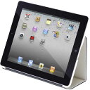 【Targus】新型iPad用（第3世代） スタイリッシュ薄型スタンドケース（ホワイト） THD00601AP