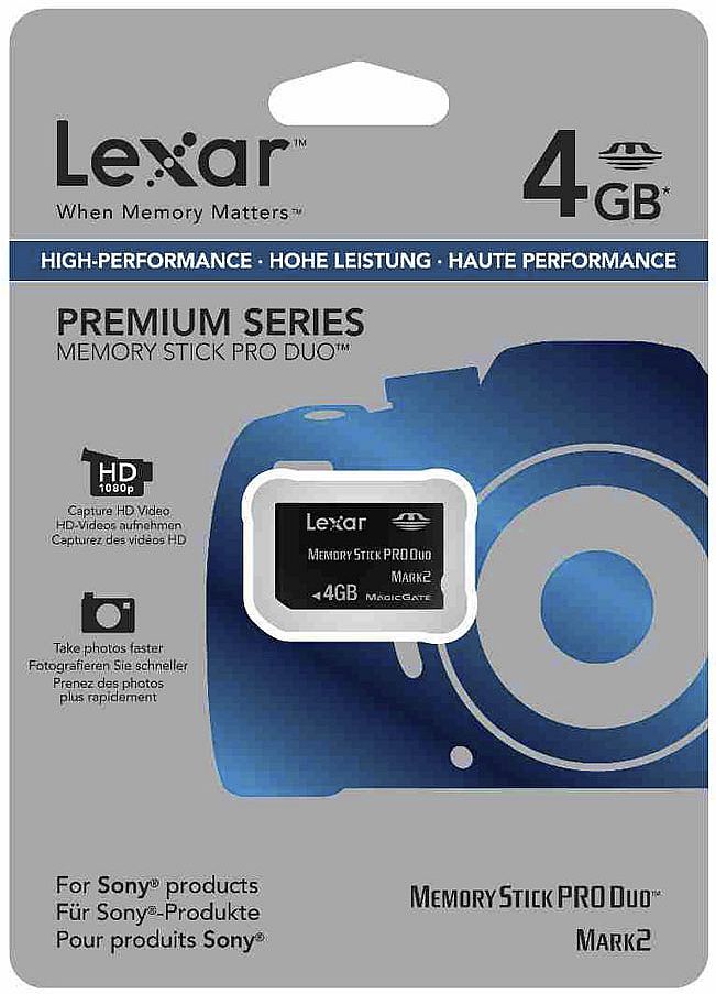 [Lexar] メモリースティックPROデュオ カード 4GB 海外パッケージ LMSPD…...:archisite:10004749