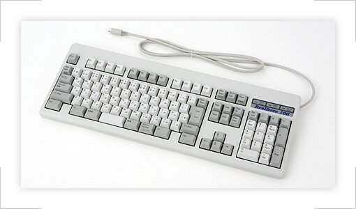 【東プレ】Realforce106 　PS2フルキーボード(日本語配列モデル/カラー：白) LA0100