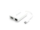 MOBO Type-C専用 VGA LAN PD充電対応アダプタ "Type-C to VGA LAN Adapter" AM-TCVLP201