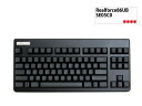 数量限定【東プレ】Realforce86UB 英語ASCII・86配列（黒）テンキーレス　昇華印刷　変荷重　DIP付 SE05C0