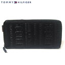 【TOMMY HILFIGER】トミーヒルフィガー 財布 トミー財布 ラウンドファスナー トミー・ヒルフィガー 長財布 ブラック Eastborne 0091 5846 01【楽ギフ_包装】