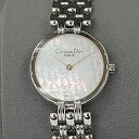 【Christian Dior】クリスチャンディオール　バキラミニ トロッターホワイト レディースウォッチ　腕時計　92110WHT　【送料無料】