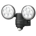 ムサシ RITEX センサーライト100V 4.5W×2灯 ※取寄品 LED-AC208