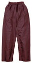 カジメイク ポリエステルパンツ エンジ Mサイズ ※取寄品 2206-39-M
