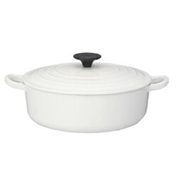 【送料無料】ルクルーゼ（ル・クルーゼ） ココットジャポネーズ 25052 24cm ホワイト （LE CREUSET）