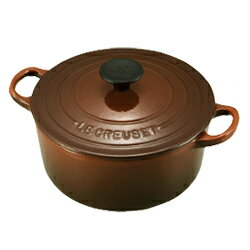 【送料無料】ルクルーゼ（ル・クルーゼ） ココットロンド 22cm チェスナッツ （LE CREUSET）