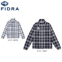 フィドラ メンズ 撥水 チェック柄 長袖 ジャケット FDA...