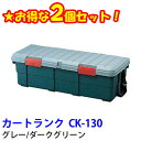 カートランク 大型 CK-130 2個セット グレ