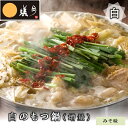 博多もつ鍋【蟻月】白のもつ鍋 もつ2倍増量セット(もつ600g・スープ750g) 特製白みそ味 4?5人前