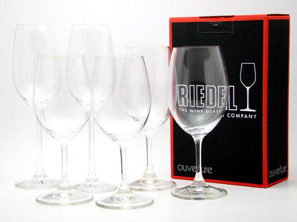 【国内正規代理店品】リーデル RIEDEL オヴァチュア 赤ワイン・白ワイン・シャンパーニュ 6本セット（各2本）【20％OFF】