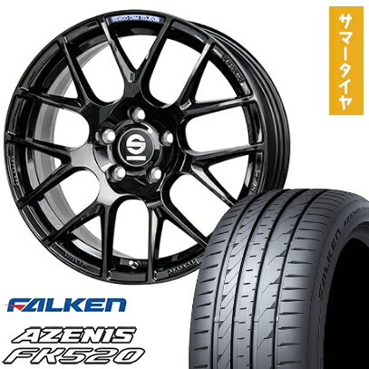 【取付対象】235/55R18 夏タイヤ ホイール4本セット (5/114車用) FALKEN アゼニス FK520L OZ SPARCO プロコルサ 18インチ【送料無料】