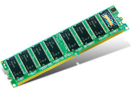 【1GB メモリー】 PC2700 CL2.5 DDR 184pin DIMM ［永久保証］トランセンドの高性能増設メモリー