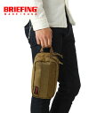 BRIEFING(֥꡼ե) /DOUBLE ZIP POUCH COYOTEʥХå ݡ ХBRF235219-026MUS