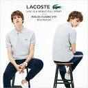 LACOSTE / ラコステ : POLOS CLASSIC FIT : 定番 ポロシャツ ラコステ 半袖 ロゴ メンズ クラシックフィット : L1264AL【MUS】