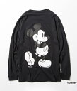 BOUNTY HUNTER / バウンティーハンター : BxH / MICKEY L/S Tee : バウンティーハンター ミッキー 長袖 カットソー メンズ : BDLC1910-2 【NOA】