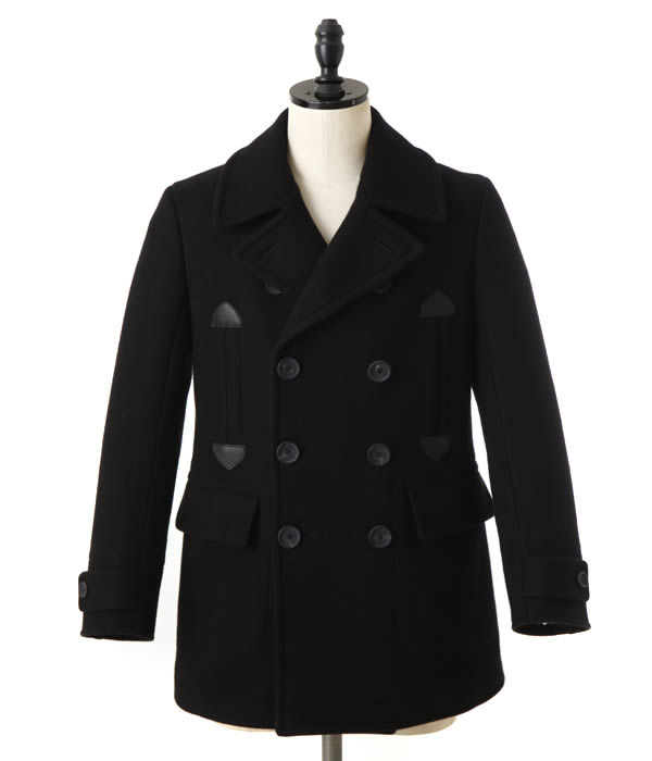 Scye(サイ) / ウールカシミヤメルトンピーコート (ウール チェスター ピーコート)5113-73507【MUS】