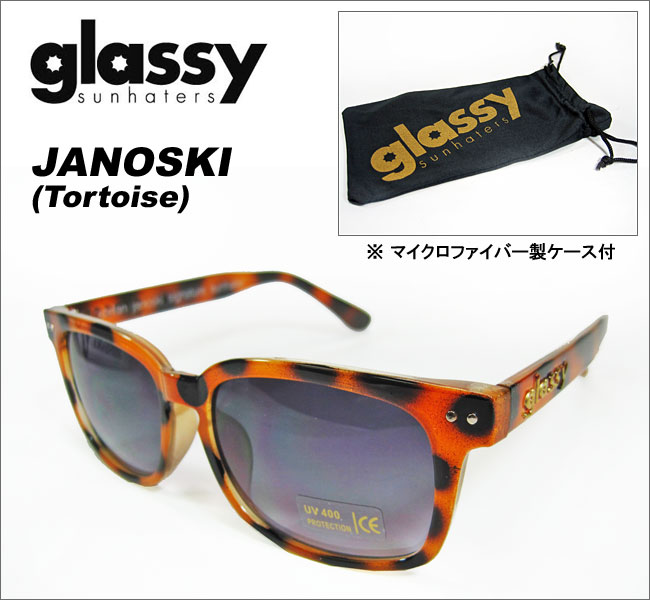 GLASSY（グラッシー）/サングラス/JANOSKI ［Tortoise］