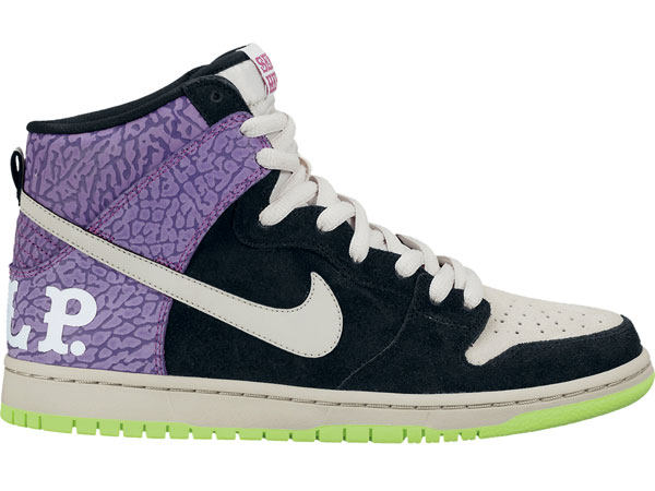 NIKE DUNK HI PREMIUM QS "Send Help"/016 [black×mortar-dark raspberry]/ナイキSB