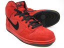 NIKE DUNK HIGH PRO SB/600[Sport red×Black]/ナイキSB ≪6/11(土)発売≫6/14〜15日発送分