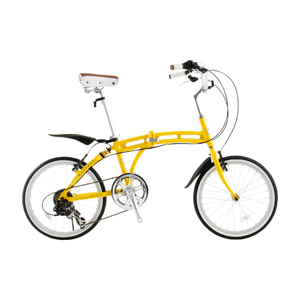折り畳み自転車204 Bellair（ベルエアー） DOPPELGANGER ドッペルギャンガー バイク 送料無料 通勤用 通学用 おしゃれ エコ アウトドア