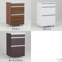 キッチンカウンター大型レンジ対応間仕切り完成品テーブルレンジ台カウンターワゴン作業台キッチン収納キッチンワゴン両面スリムレンジワゴン54幅食器棚引き出し収納3段キャスター付き60幅幅60以下50幅北欧おしゃれ木製日本製RD-0063【送料無料】