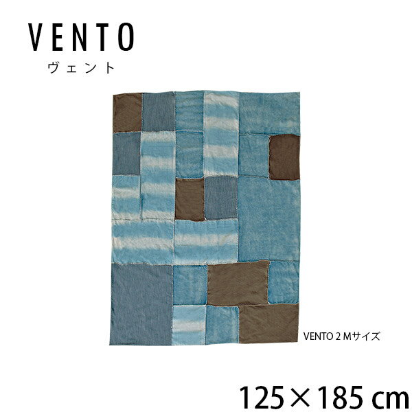マルチカバー ソファカバー デニム インテリア ヴィンテージ 長方形 VENTO ヴェント マルチカバー vento2 約125×185cm M
