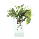 人工観葉植物 抗菌 消臭 観葉植物 母の日 光触媒 枯れない 祝い 贈り物 ミニ 記念日 フェイクグリーン ギフト インテリア 人工植物 インテリア インテリアグリーン ミックスグリーン 高さ34cm