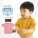 子供服 半袖 80cm プルオーバー 80サイズ コットン ベビー 綿 デオドラント加工 日本製 綿100% オーガニックコットン 男の子 トップス ニット サマーニット 夏 お祝い 女の子 赤ちゃん お揃い 男女 ホールガーメント 無縫製 シームレス moc Gummy