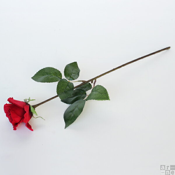 造花 ばら 薔薇 バラ Rose-B 1本 レッド 赤 アートフラワー インテリア 薔薇 ローズ 激安 花 フラワー バラ売り おしゃれ 安い アレンジメント 単品